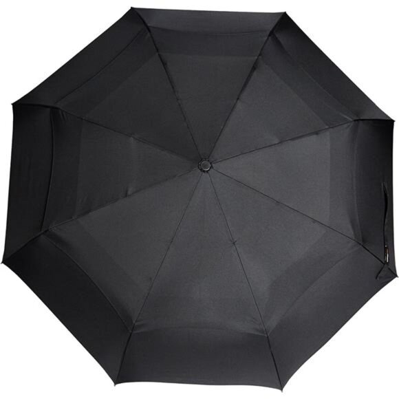 Basics Round Travel Umbrella for Rain, Wind-proof Compact Umbrella - Picture 2 of 8